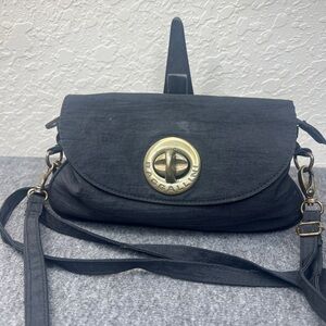 BAGGALLINI - Black Nylon Wristlet Crossbody Bag / Wristlet Purse